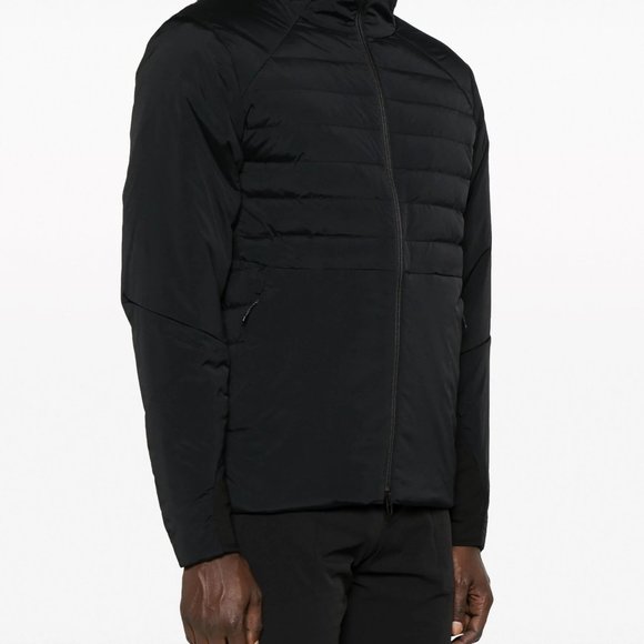 lululemon Down For It hooded quilted jacket men's size XL - Picture 1 of 6